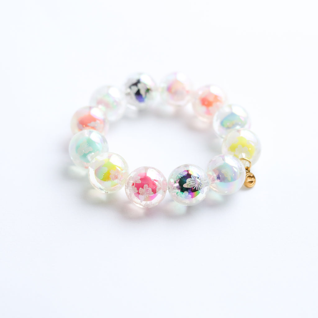 Rainbow Butterfly Bracelet