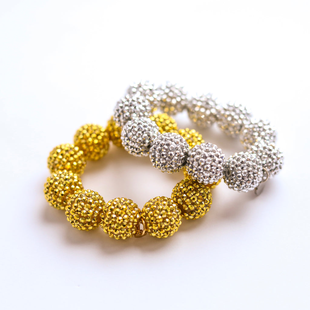 Gold Adult Sparkle Bracelet