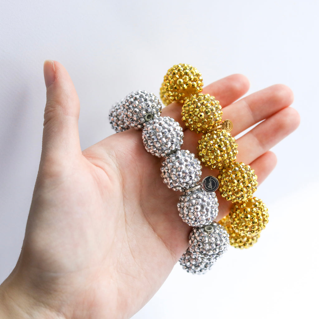 Gold Adult Sparkle Bracelet