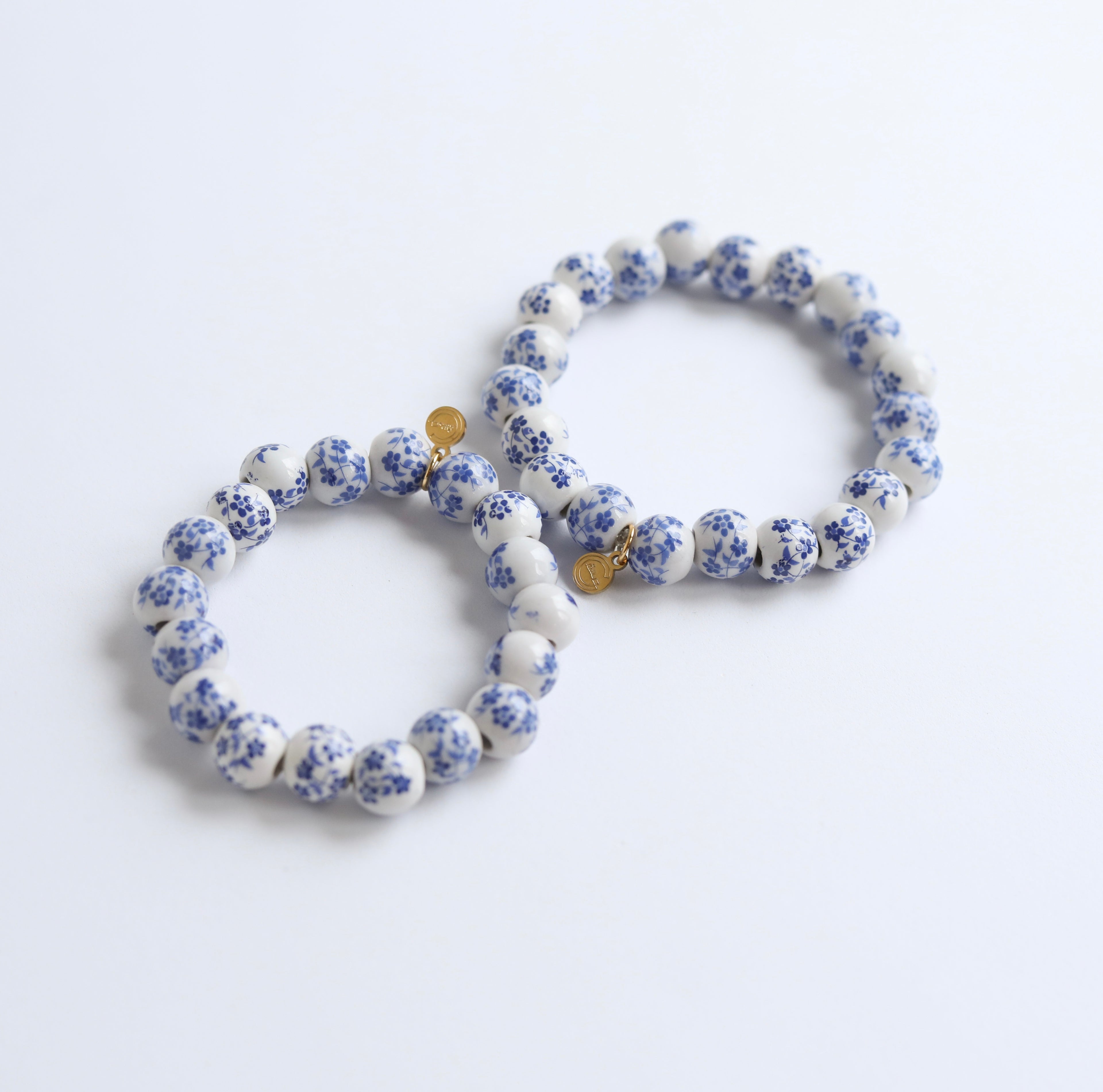 Mini Beaded Porcelain Bracelets
