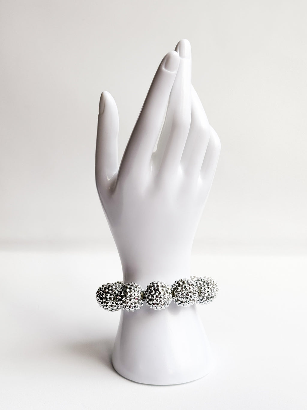 Silver Adult Sparkle Bracelet