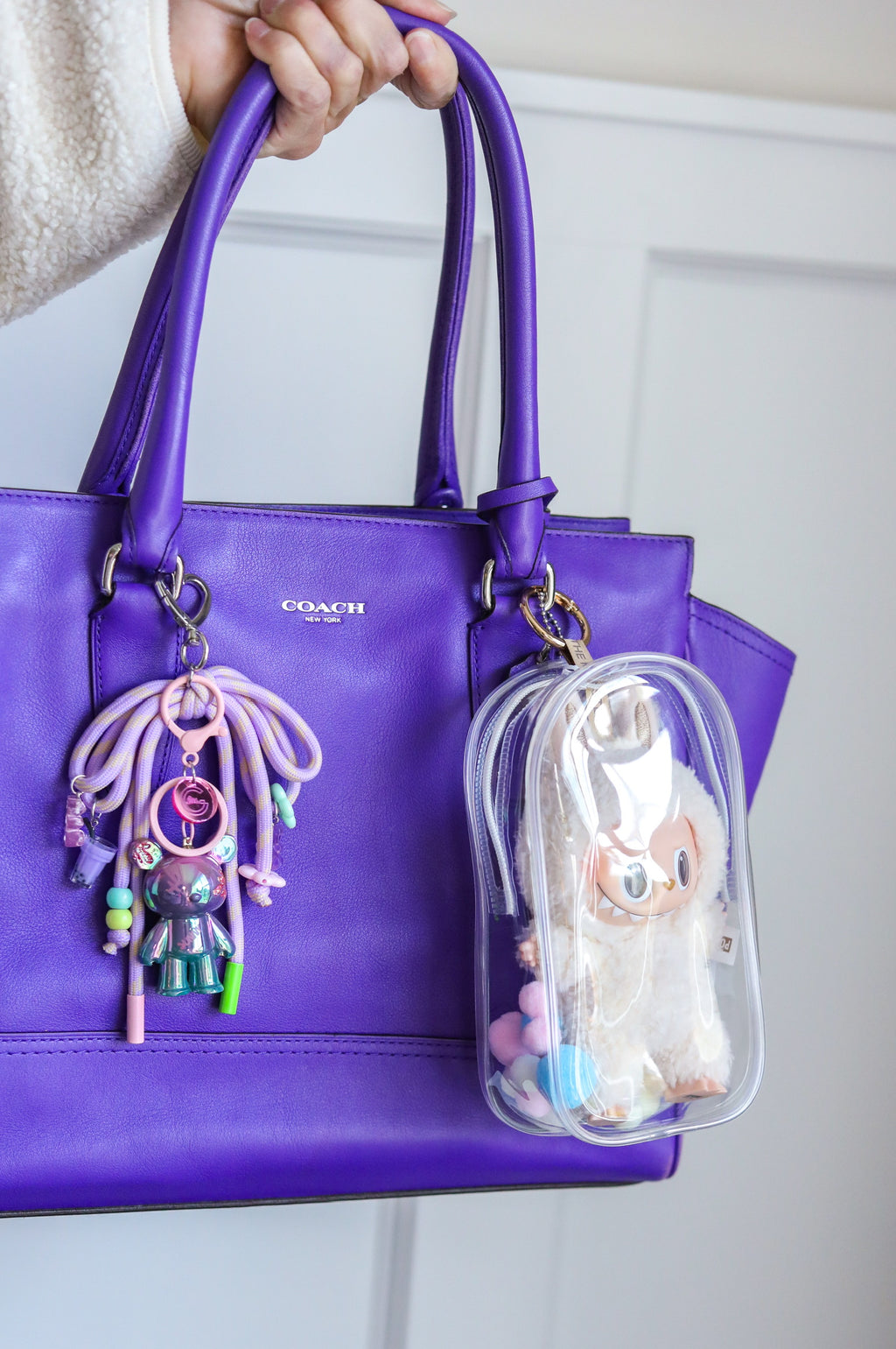 Bear Bow Keychain