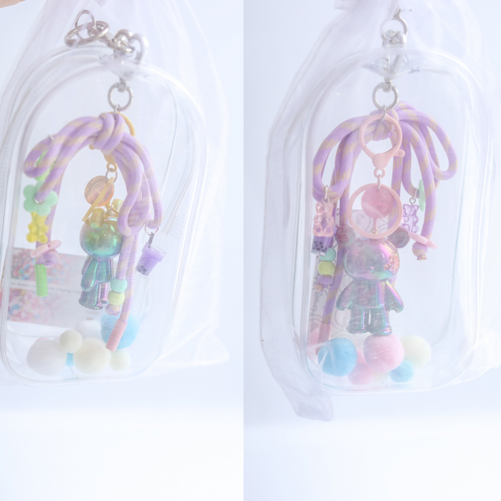 Bear Bow Keychain