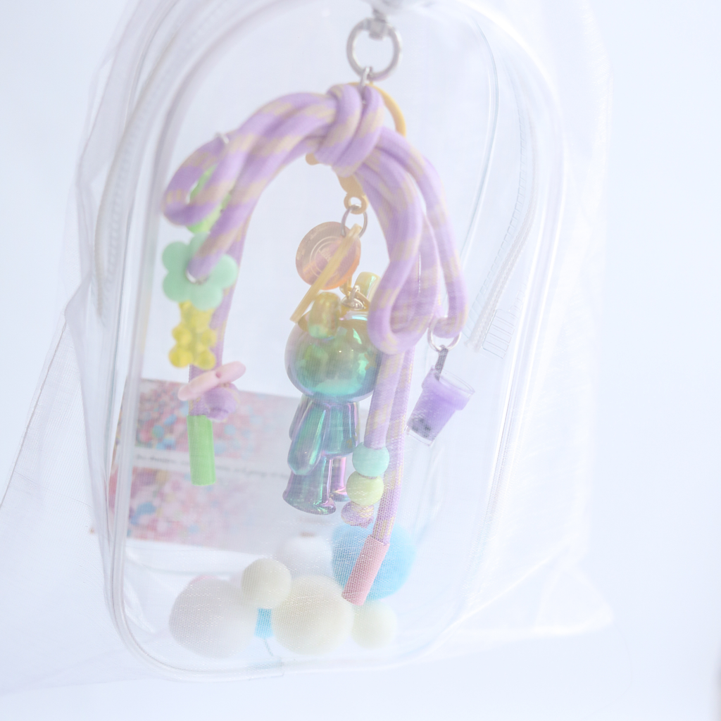 Bear Bow Keychain