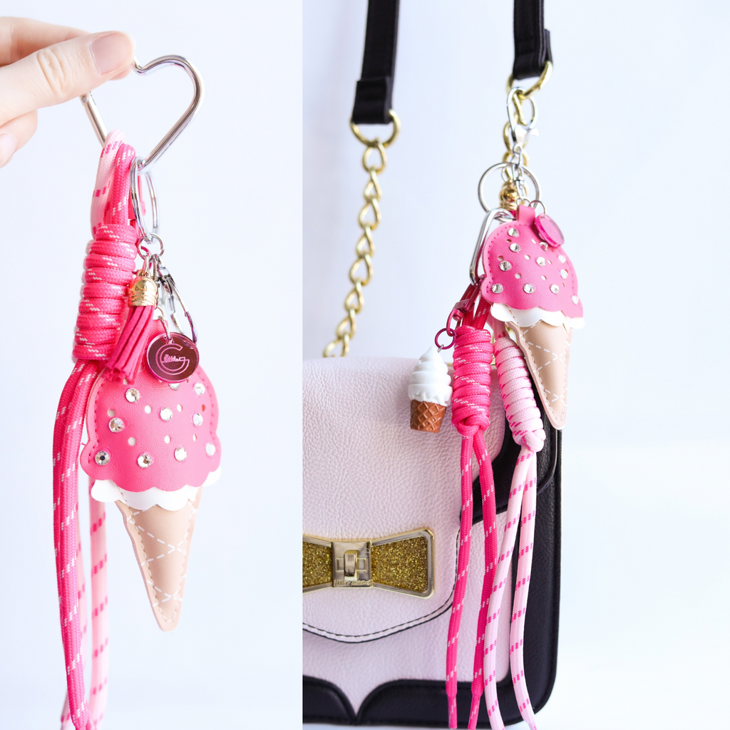 Ice Cream Keychain