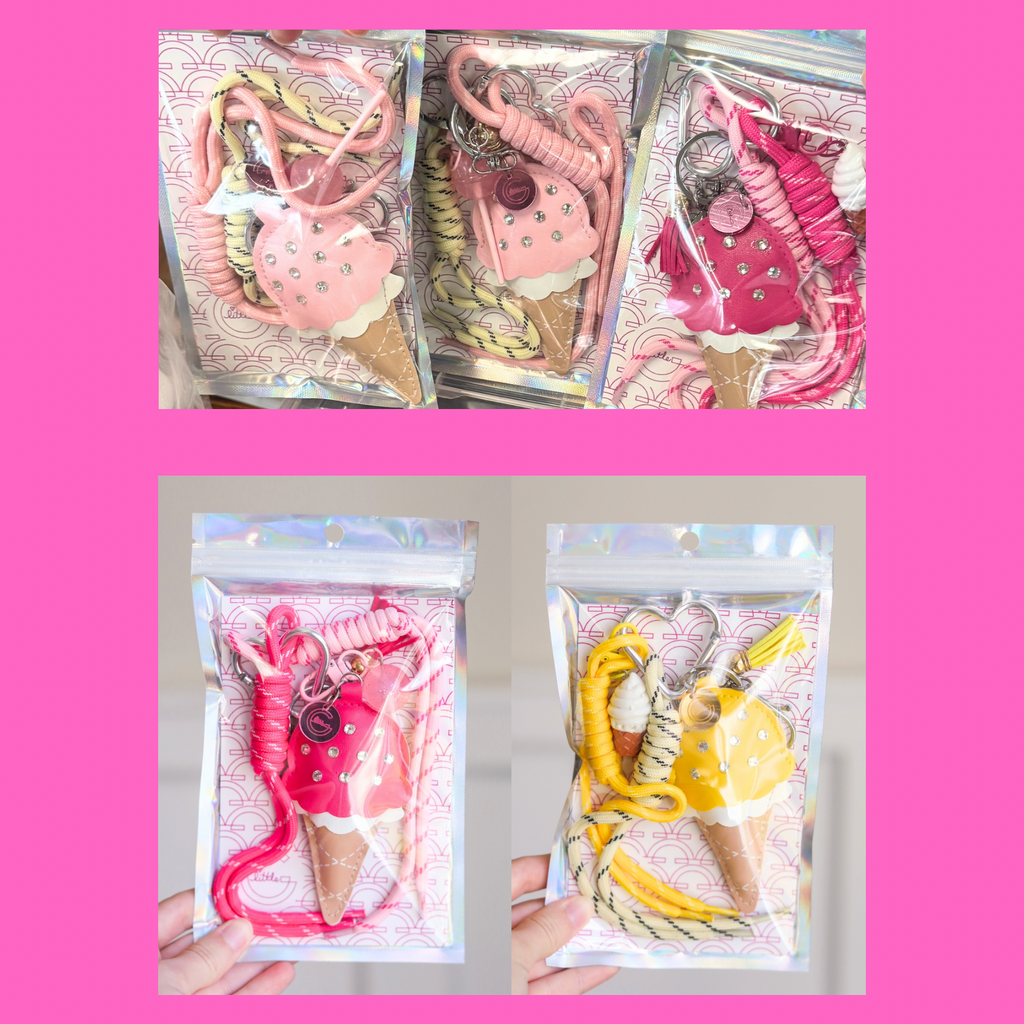 Ice Cream Keychain