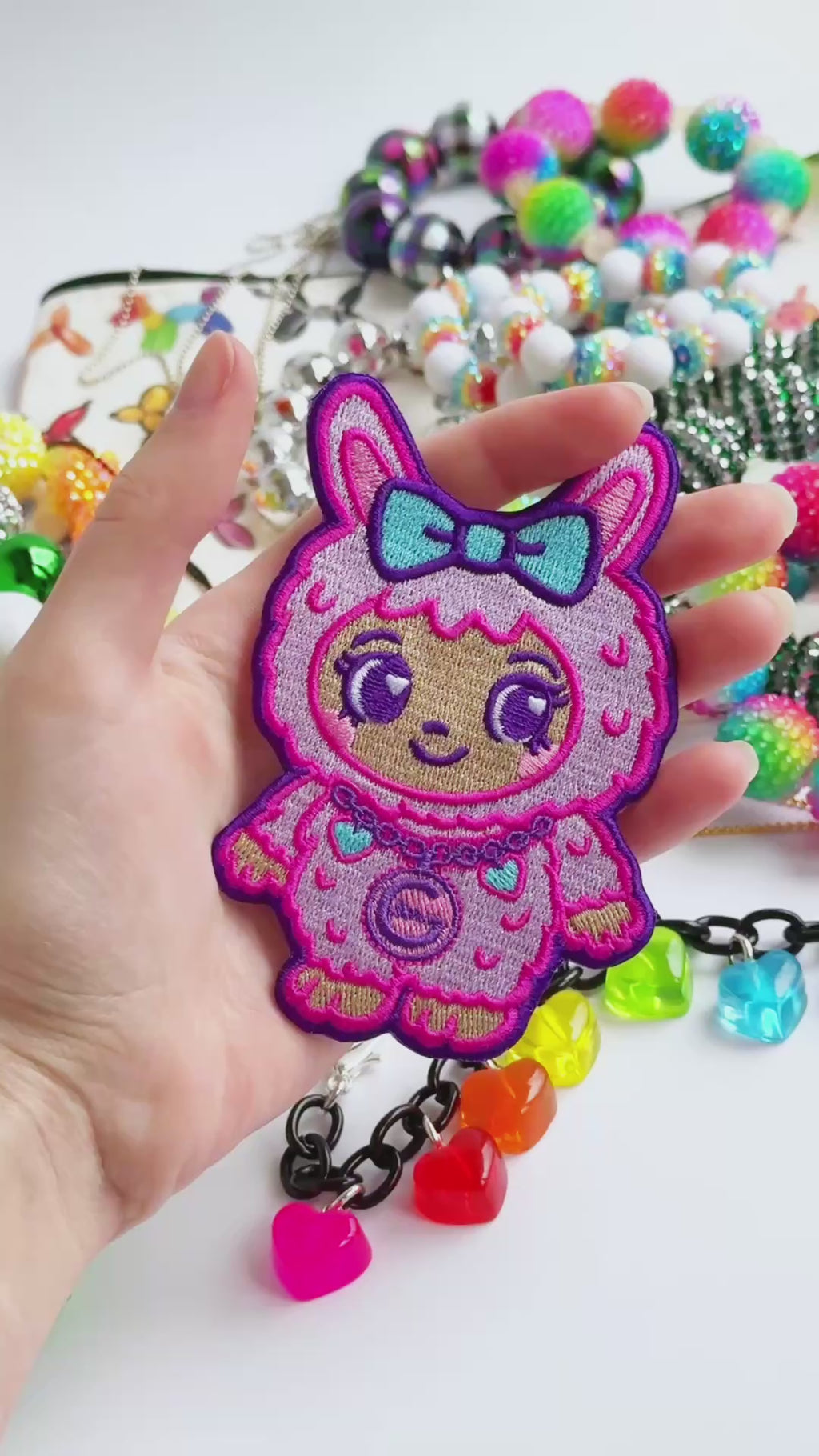 LittleG Mini Monster Bunny Patch