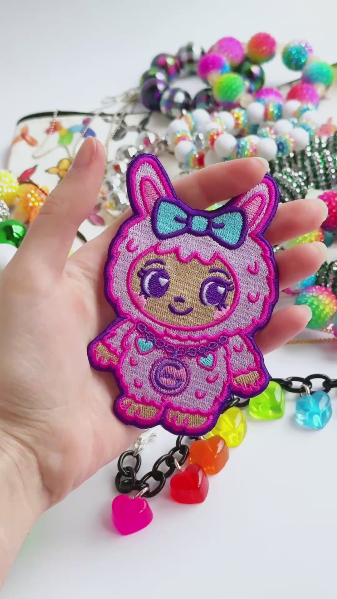 LittleG Mini Monster Bunny Patch